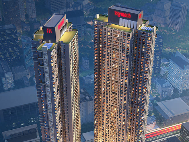flat for sale in mumbai - Raymond Realty | The Address by Gs